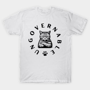 Ungovernable Cat T-Shirt